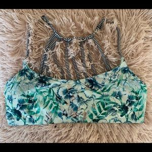 PrAna Floral Bikini Top